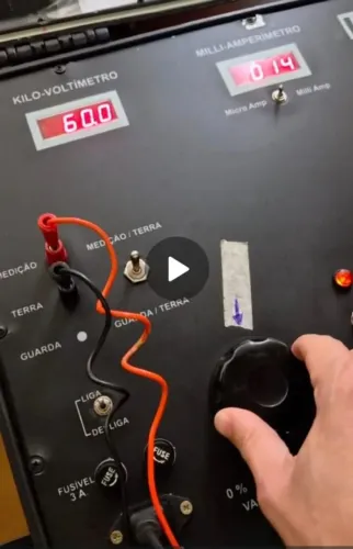 Hipot DC 60 kV 5 mA - Instrum 