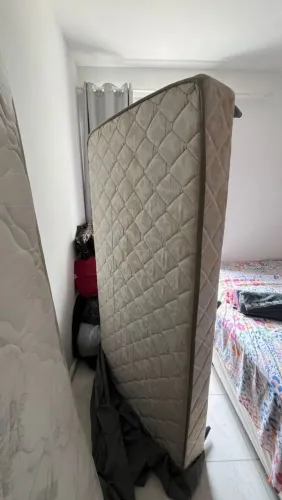 Cama boxe colchão + base ortobom