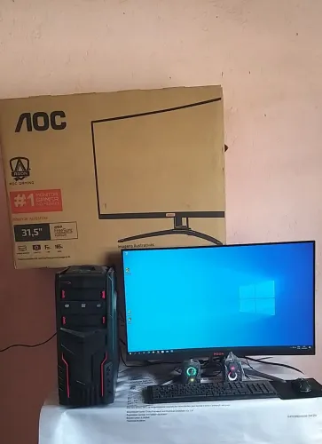 Computador Intel i3 7100 + Rx  550 + 8gb ram + monitor gamer 31'