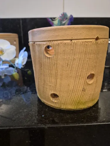 Vaso de cerâmica 