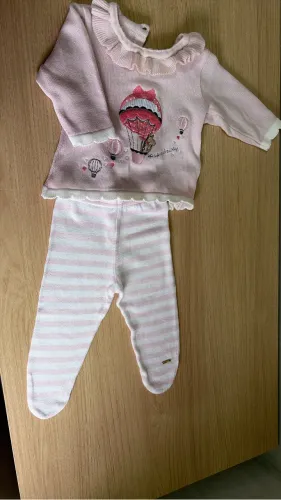 Conjunto tricot - tamanho P