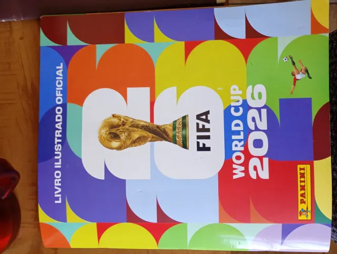 Álbum bugado Copa do Mundo 2026 ksksks