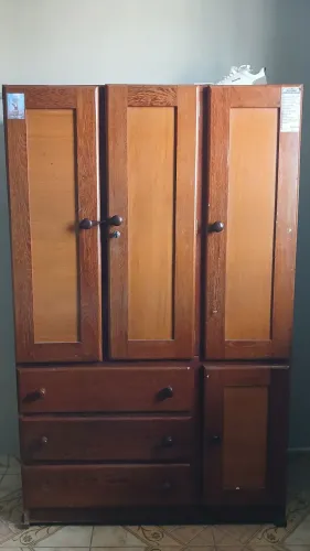 Guarda roupa solteiro 3 gavetas