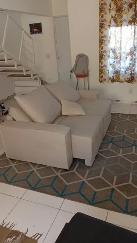 Vendo Lindo Sofá de Linho (Semi Novo - 6 Meses de Uso)