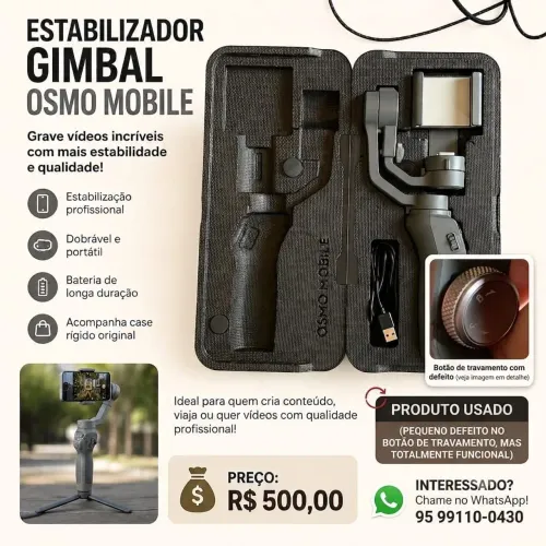 DJI Osmo Mobile - Estabilizador Gimbal