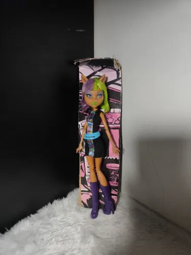 Boneca Monster High Clawdeen Wolf Maul Monsteristas Completa G1