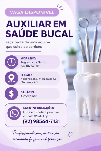 ASB- Auxiliar de saúde bucal