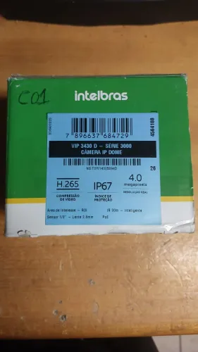 Câmera Intelbras VIP 3430 D G2 Intelbras