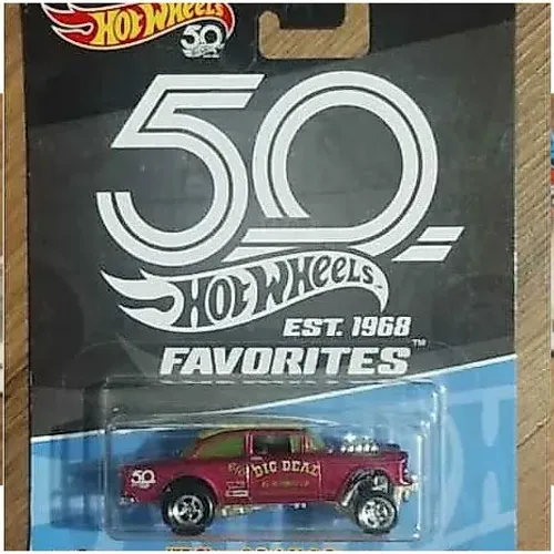 '55 Chevy Bel Air Gasser Hot Wheels 50 anos Favorites LACRADA
