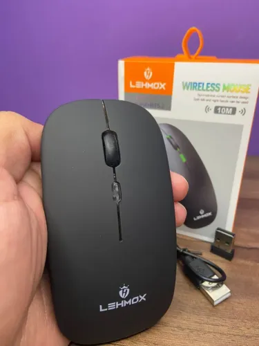 Mouse sem Fio Led RGB Ley-181 LehMox