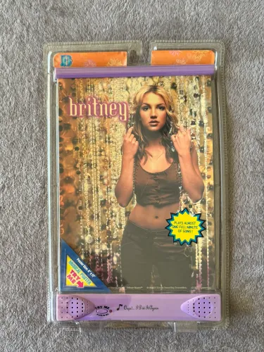 Poster Musical LACRADO Britney Spears Oops I Did It Again RARO 