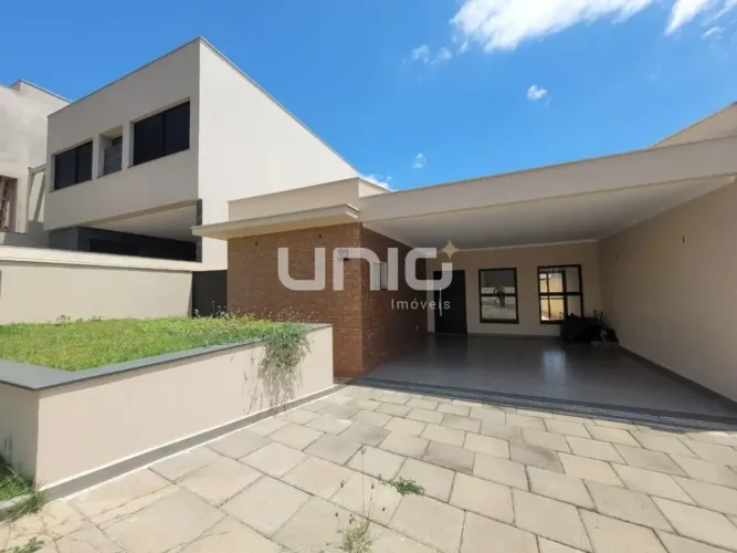 Casa para locação no Condominio Soleil no Bairro Ondas em Piracicaba/SP REF: CA2531