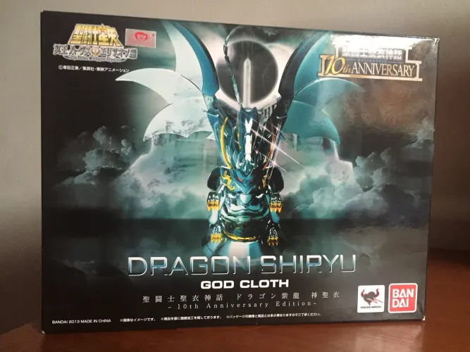 Saint seiya cloth myth 10th anniversary Shiryu