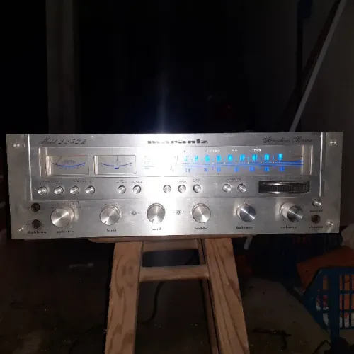 receiver sucata marantz 2252b p restauro troco p deck de rolo ou outros vintage