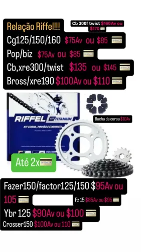 Peças de moto 