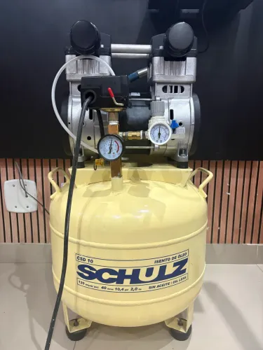 Compressor odontológico Schulz isento de óleo