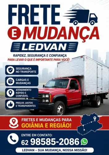 Fretes e mudanças, Goiânia e região *