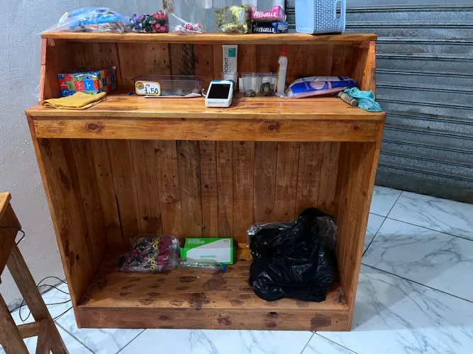 Balcão em Pallet
