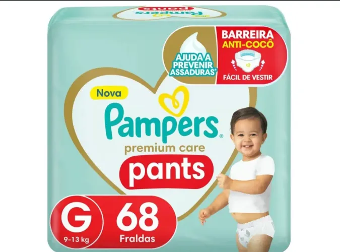 Fralda Pampers Premium Care G