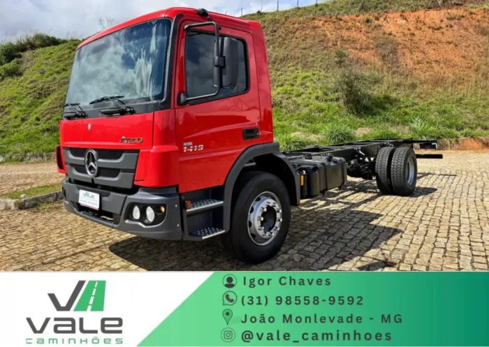 MB 1419 Atego chassis 7 metros Reduzido