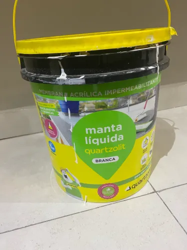 Meia lata de manta líquida quartzolit