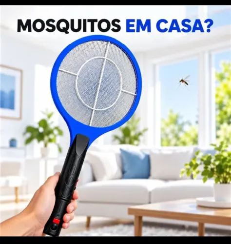 RAquete mata mosquito bivolt