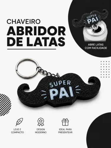 Chaveiros dia dos pais