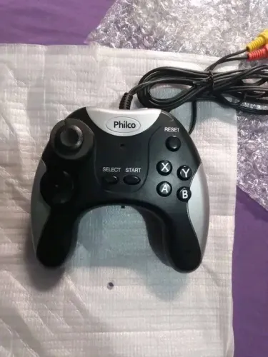VÍDEO GAME PLUG AND PLAY PHILCO COM 30 JOGOS NA MEMÓRIA. SÓ PLUGAR E JOGAR
