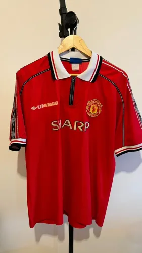 camisa manchester united 1998/1999 - original beckham