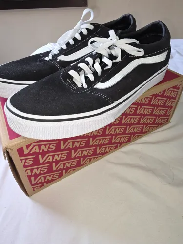 Tennis Vans Ward Preto tamanho 43