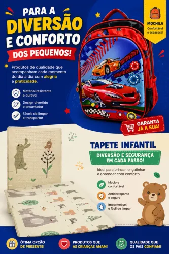 ? PRODUTOS INFANTIS CHEIOS DE ESTILO E DIVERSÃO! ?