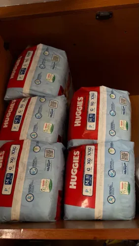Lote fraldas Huggies
