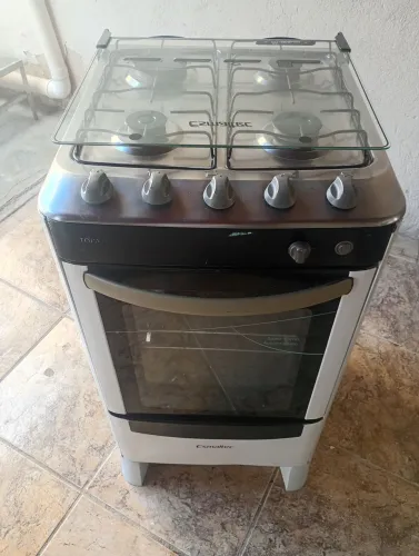 Fogão Esmaltec Topaz 4 Bocas com Forno