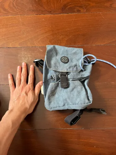 mochila saco vintage kipling