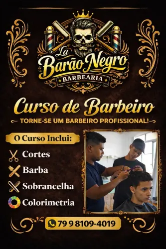 ?Curso de barbeiro do Zero ao avançado ?
