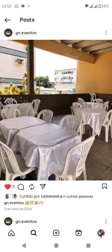 G.N alugo mesas e cadeiras pra festa eventos ZAP *98