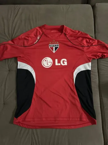 Camisa São Paulo Original 2006 Reebok LG Vermelha