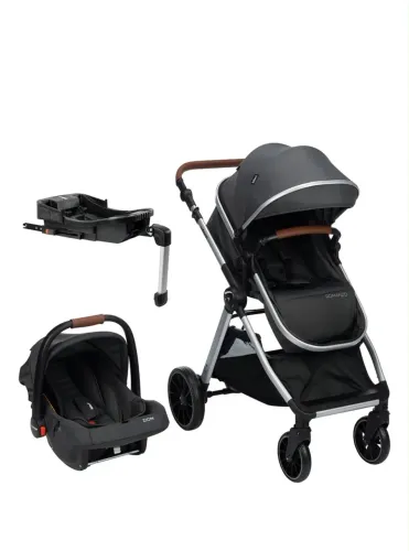 Carrinho e bebê conforto seminovo