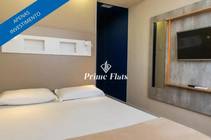 Flat disponível para venda no Íbis Budget Foz do Iguaçu, com 14m² e 1 quarto