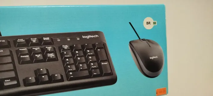 Kit Teclado e Mouse Logitech