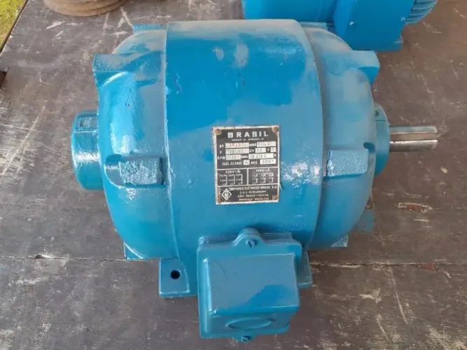 MOTOR ELETRICO BRASIL MANZOLI 6CV TRIFASICO 220/380 1750 RPM