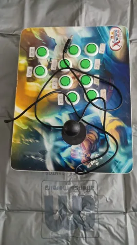 Controle tipo arcade para retro games