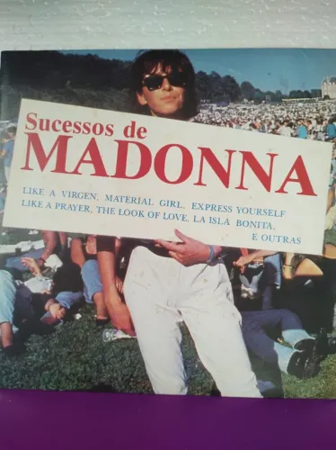 LP SUCESSOS DE MADONNA (cover)