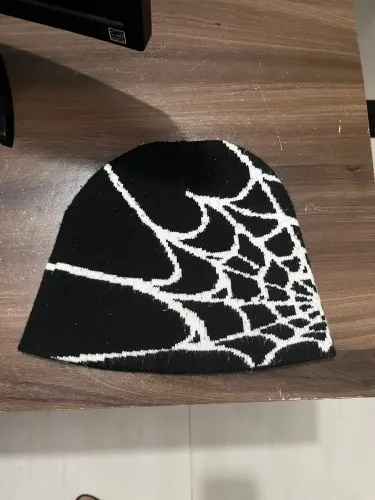 Touca preta Spider