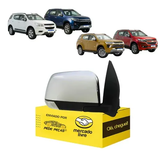 Retrovisor Trailblazer 2013 2014 2015 2016 2017 2018 2019 Ld