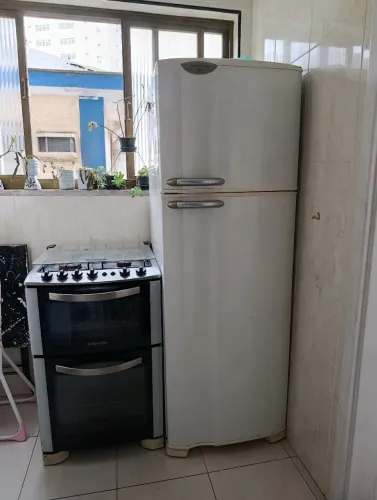 Fogão com 2 fornos