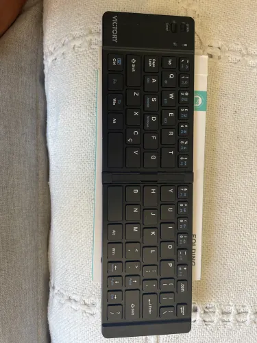 Teclado Dobrável Ultrafino Sem Fio Bluetooth Vt086
