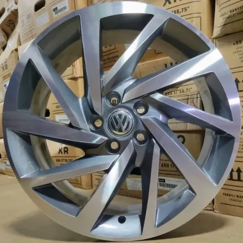 Rodas Polo Highline aro 17 5x100 + 215/55R17 Michelin - R$ 3.790,00