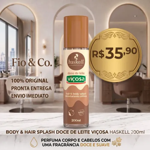 Body & Splash Doce de leite Haskell 200ml