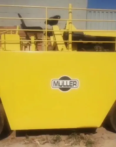 Rolo compactador de pneus 